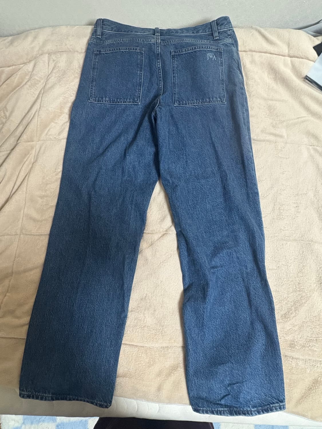 유니클로 jw앤더슨 스트레이트진 64블루 30사이즈 상품이미지2