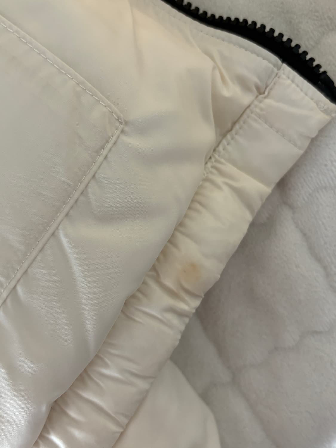 노스페이스 눕시 하이브리드 다운 볼 자켓 아이보리 (W) 상품이미지7