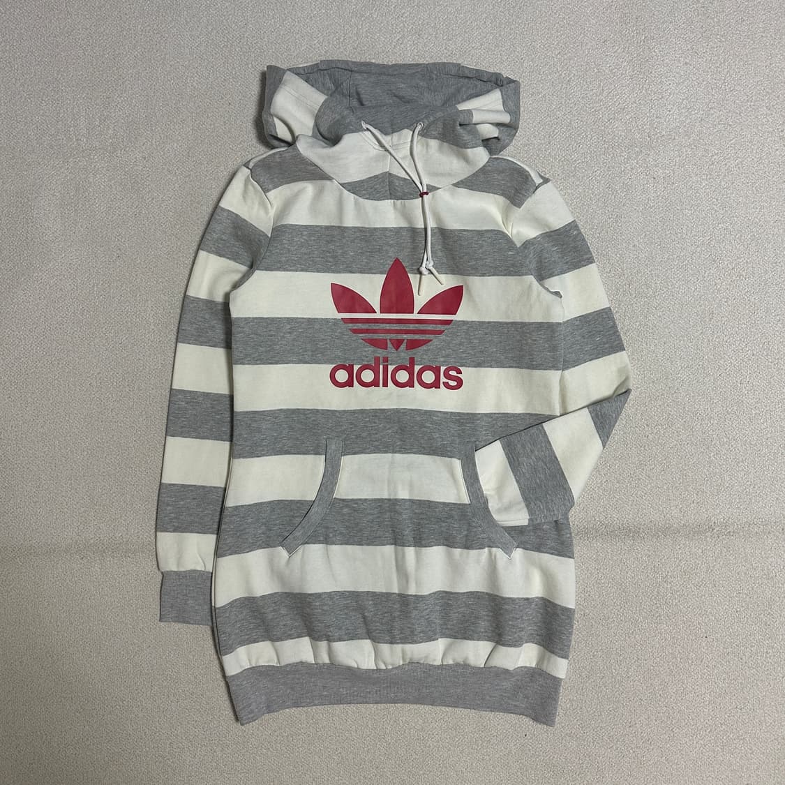 아디다스 롱 후디 스트라이프 상품이미지1