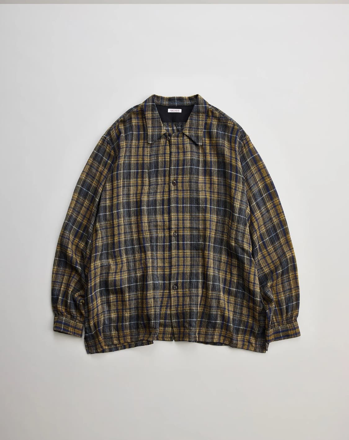 (M) Niceness 나이스네스 26ss Thom 셔츠 옐로 상품이미지1