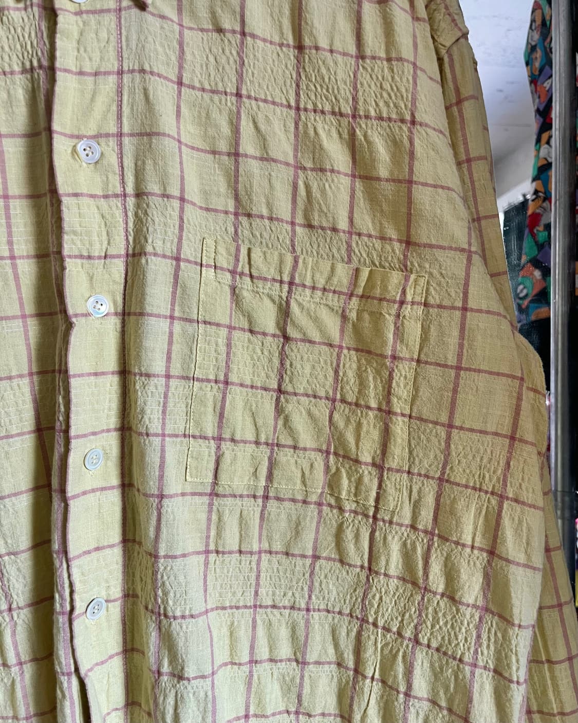 1990s ISSEY MIYAKE Plantation Big Shirt 상품이미지5