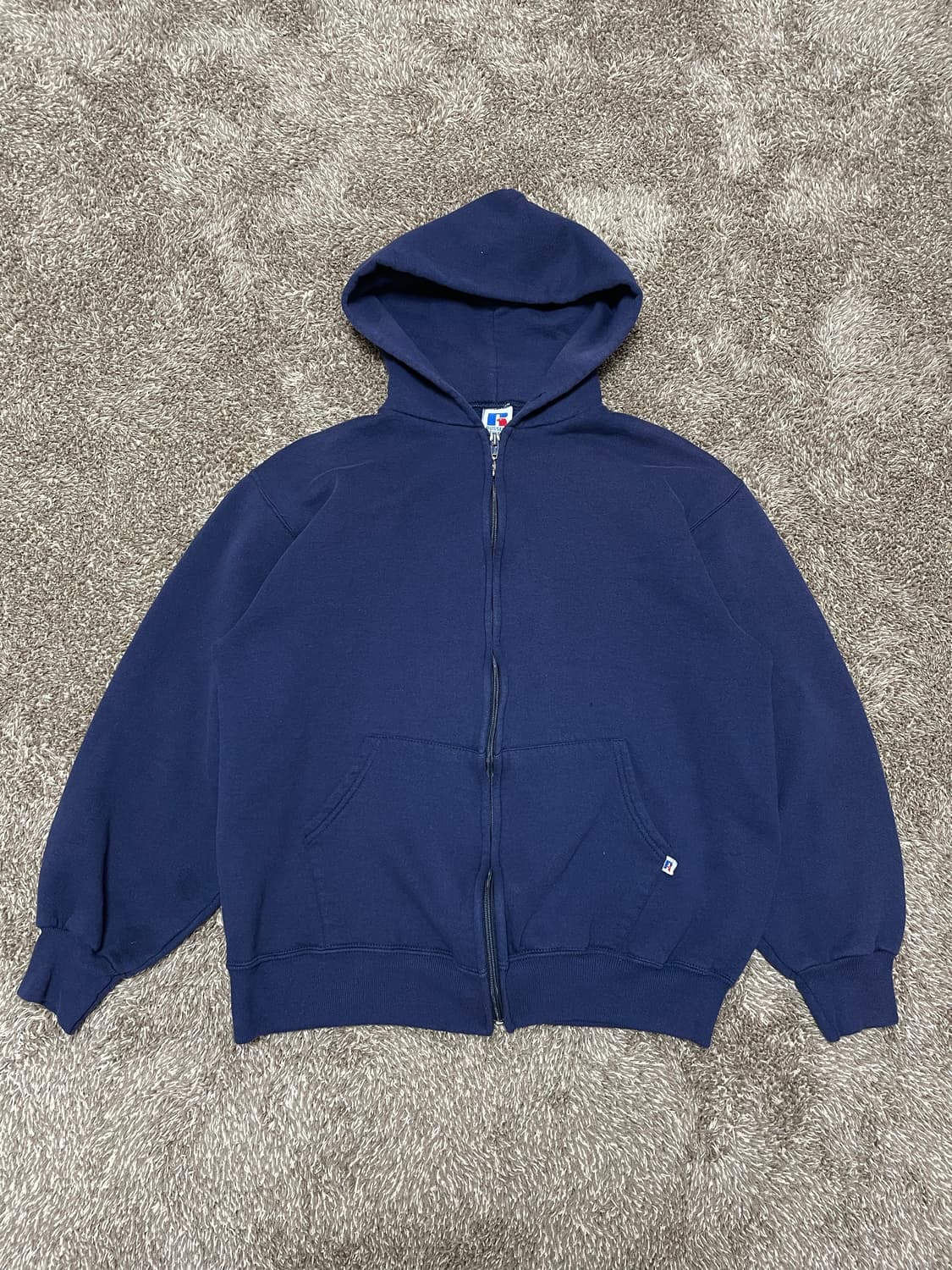 90s russell athletic hoodie zip 러셀 상품이미지1