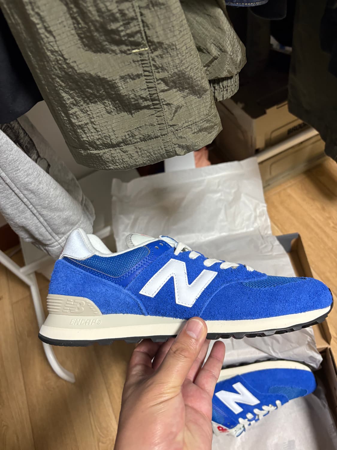 뉴발란스 574 헤리티지 블루 280 상품이미지4