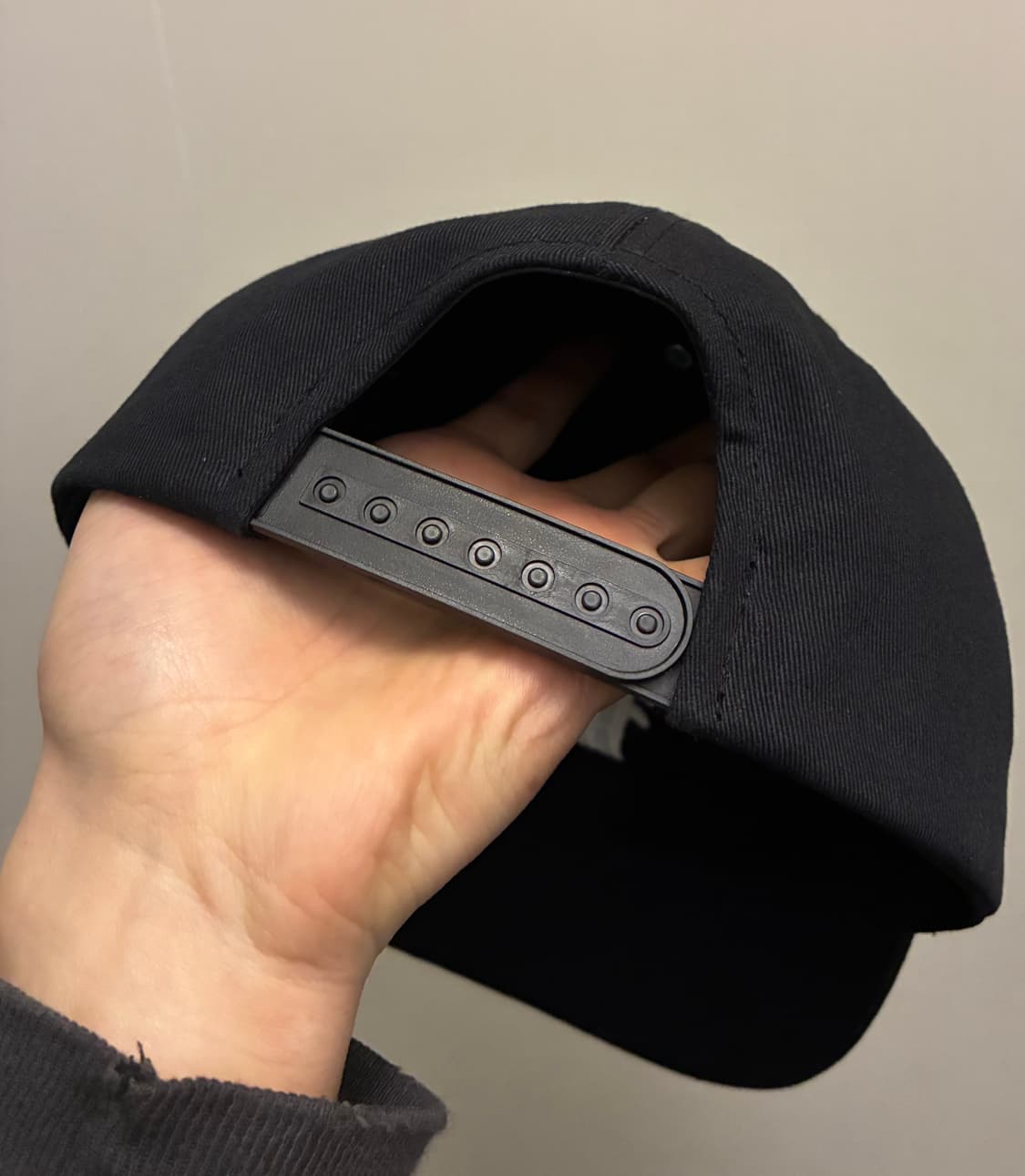 (F)핑거프레스 D로고 6패널 볼캡 모자 도넛리벤지 상품이미지6