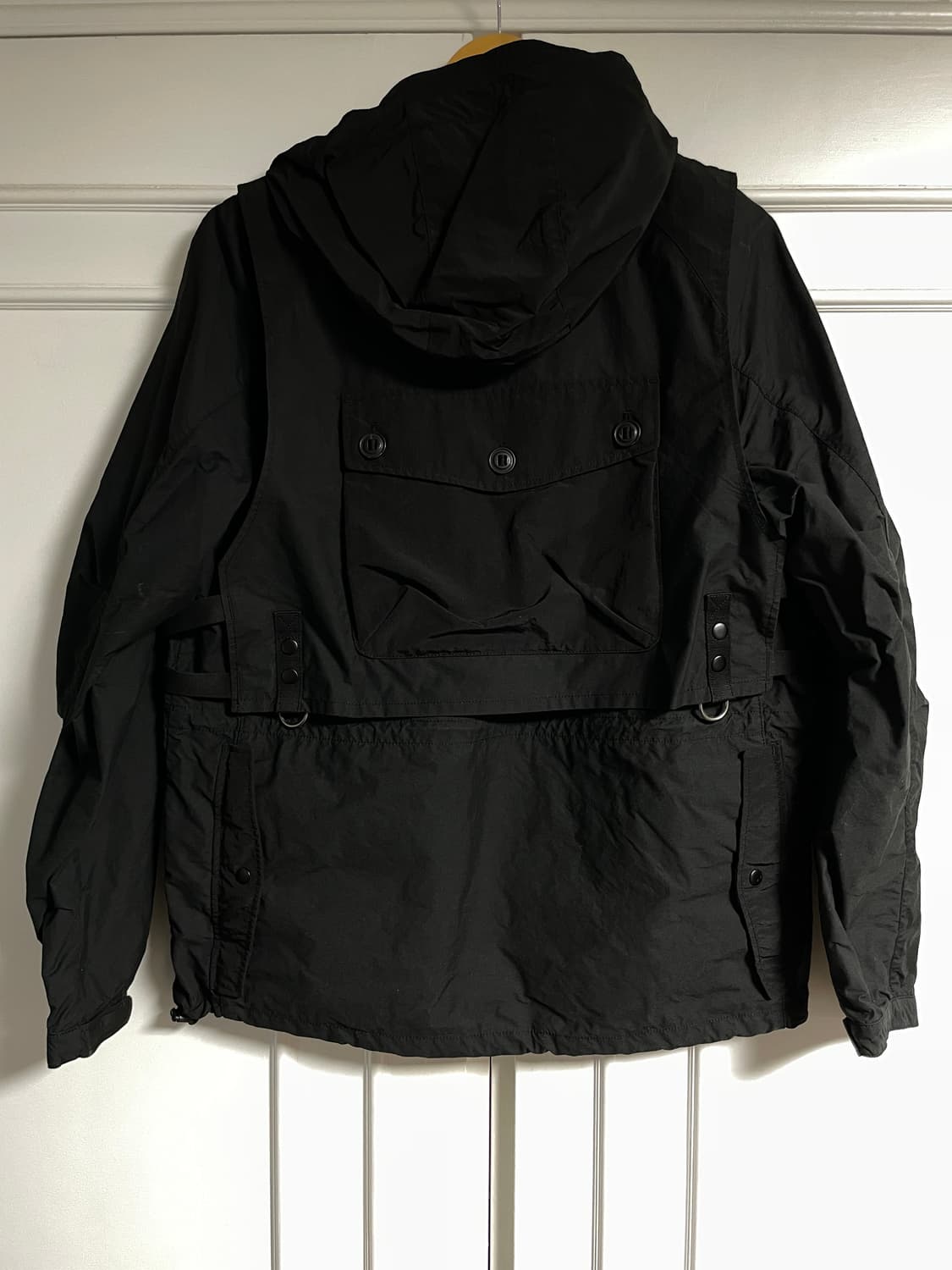 BESLOW Purple Detachable Anorak Black M 상품이미지2