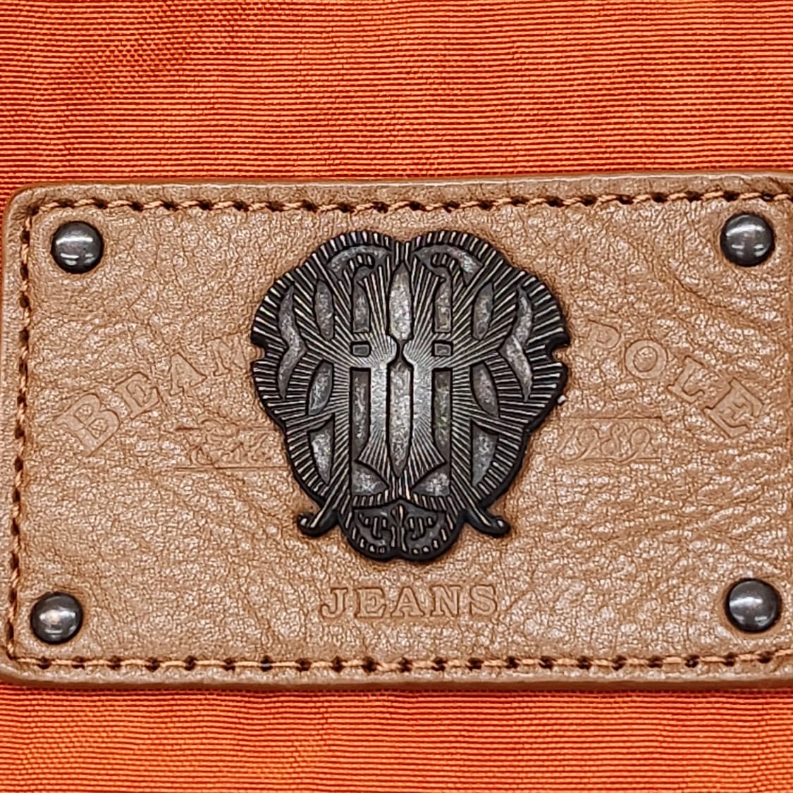 빈폴 정품 백팩 오렌지 38x31x16cm 상품이미지2