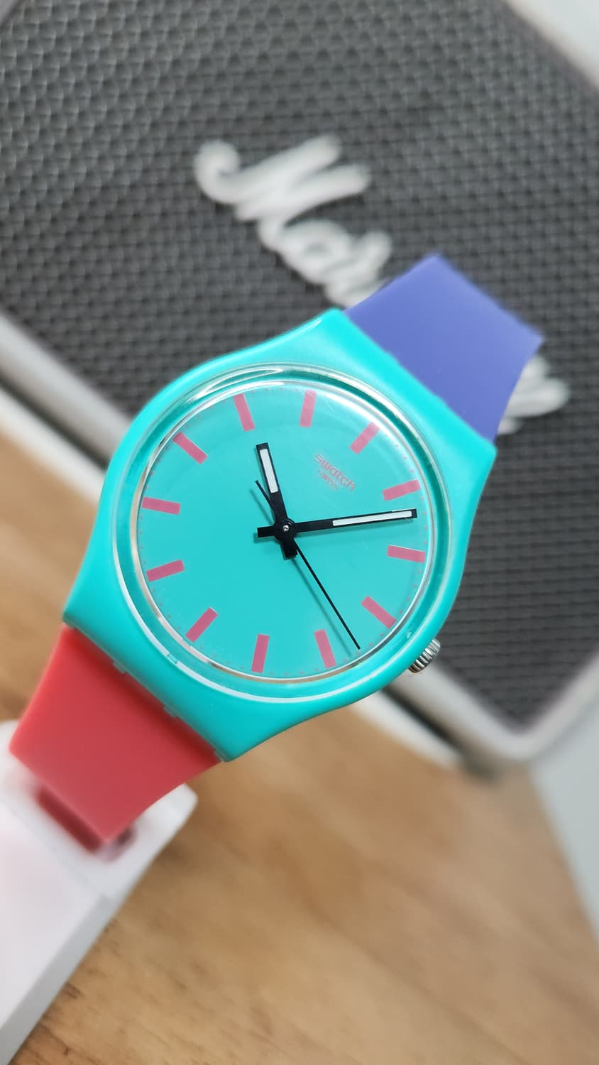 # 스위스 스와치 정품 공용 젤리 실리콘 수능 시계 급처 상품이미지3