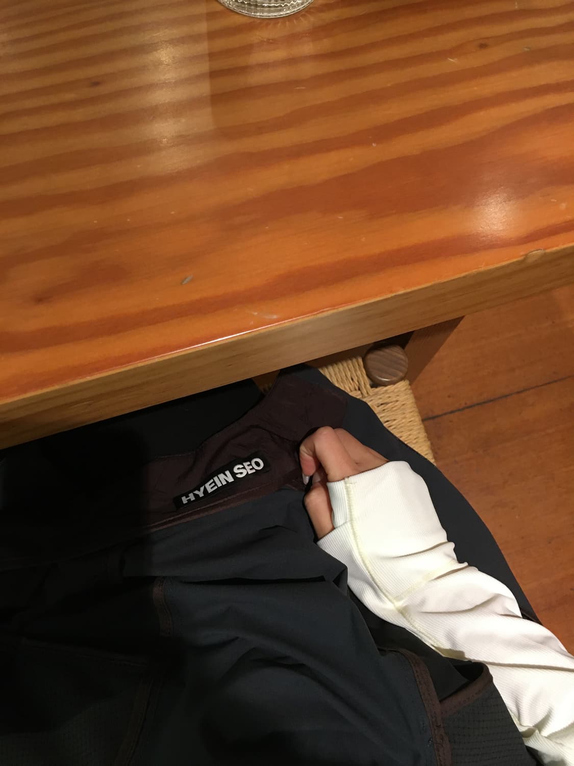 혜인서 hyeinseo Paneled Windbreaker Midnigh 상품이미지3