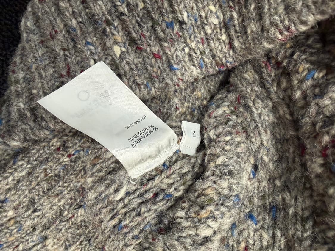 톰브라운 케이블 니트 가디건 회색 2 상품이미지6