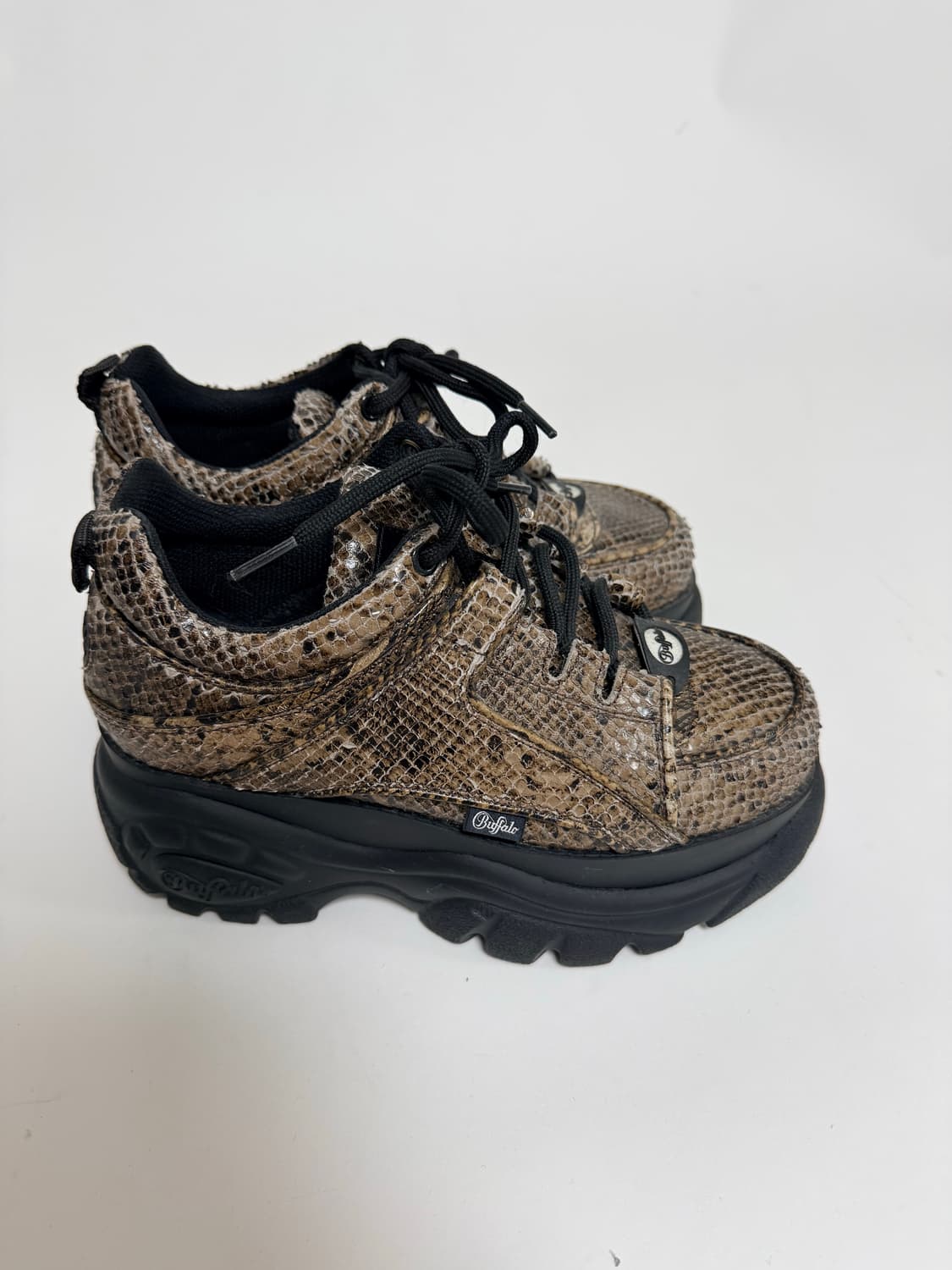 Buffalo x Junya Watanabe 파이톤 플랫폼 스니커즈 상품이미지3