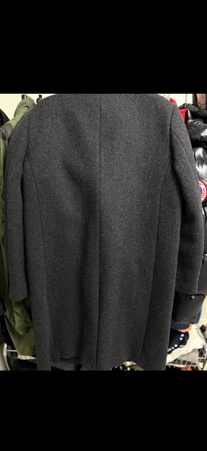 타일레 taille 21fw 더블 브레스티드 코트 차콜 1 상품이미지3