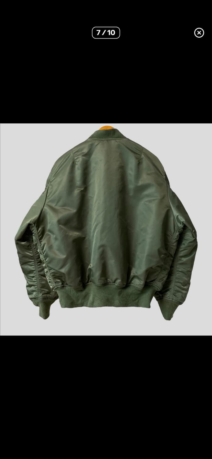 알파인더스트리 ma-1 (XL) 상품이미지7