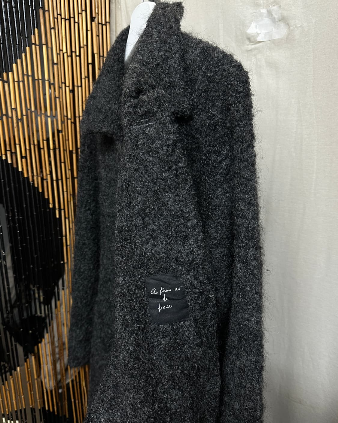 as know as de base boucle coat 상품이미지5