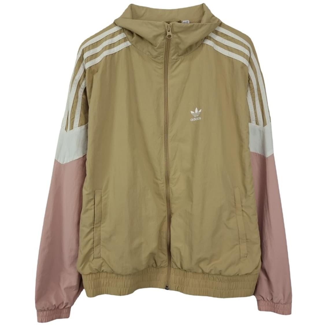 [아디다스] 로고 자수 오버핏 집업 바람막이 자켓 M16445 상품이미지2