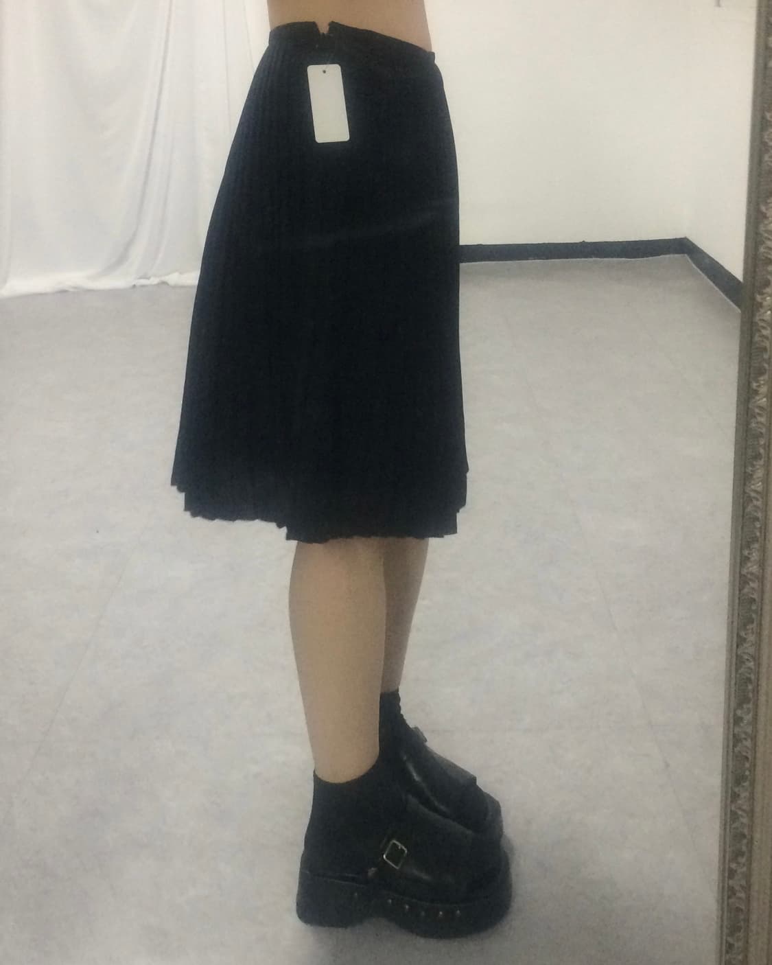 Pleats midi skirt 상품이미지5