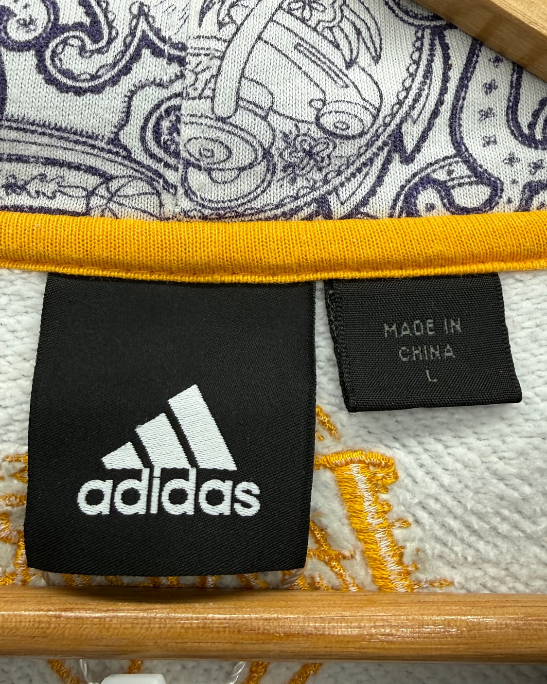 아디다스 LA Lakers 스웻 후드집업 상품이미지5