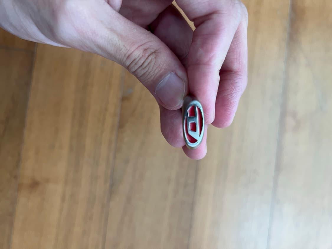 디젤 오발 로고 반지 us 9 상품이미지1