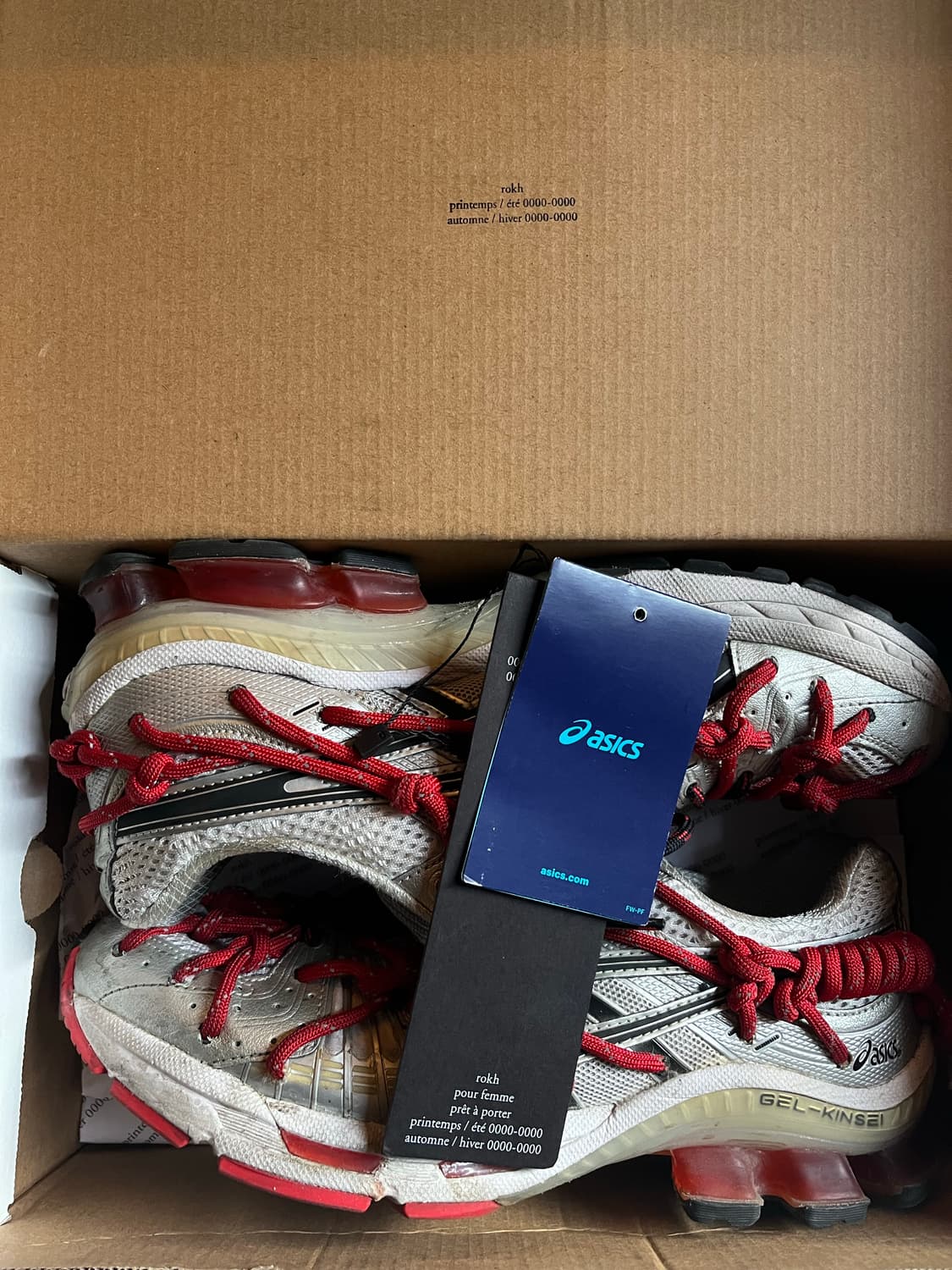 20SS 아식스x록 젤 킨세이 상품이미지5