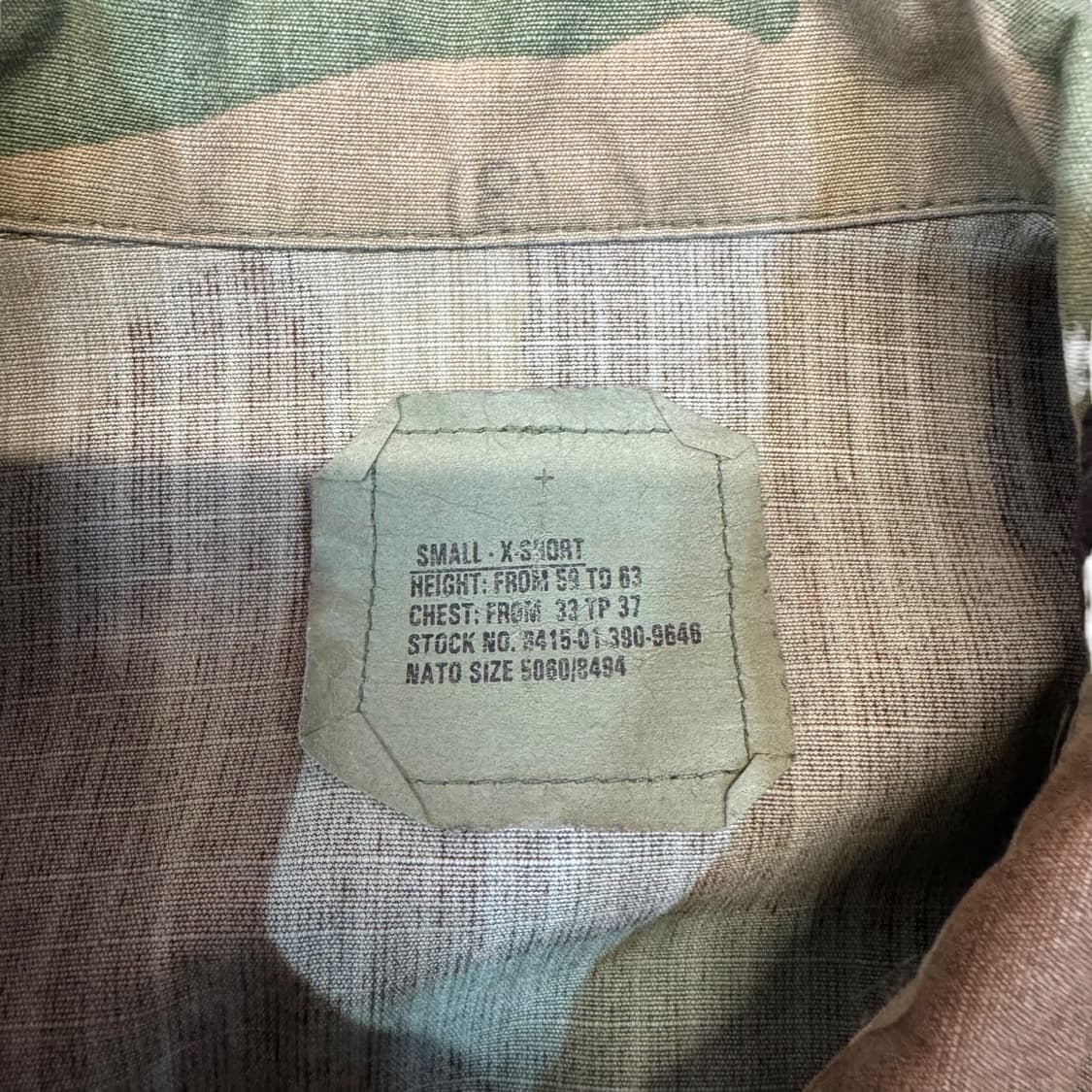 US Army BDU 우드랜드 셔츠 (S) 상품이미지5