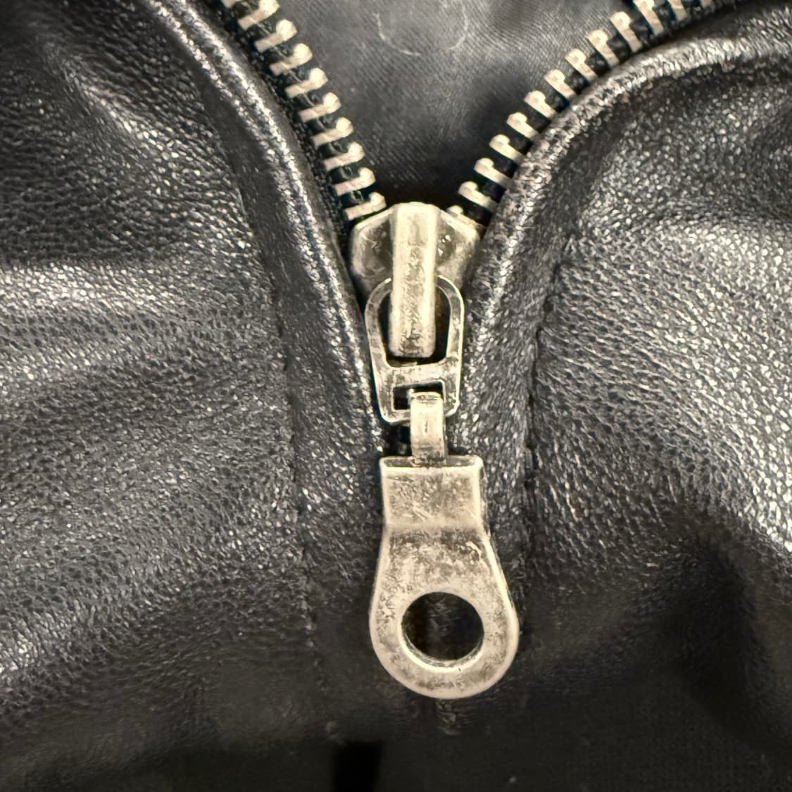 [정품/95] canyon echo 블랙 가죽 자켓 b10 상품이미지7