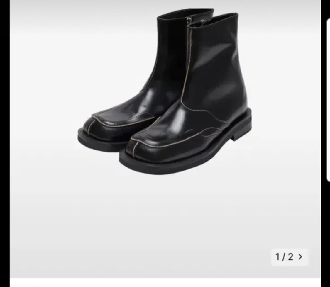 앤더슨벨  데인  스퀘어 토 첼시 부츠 상품이미지1