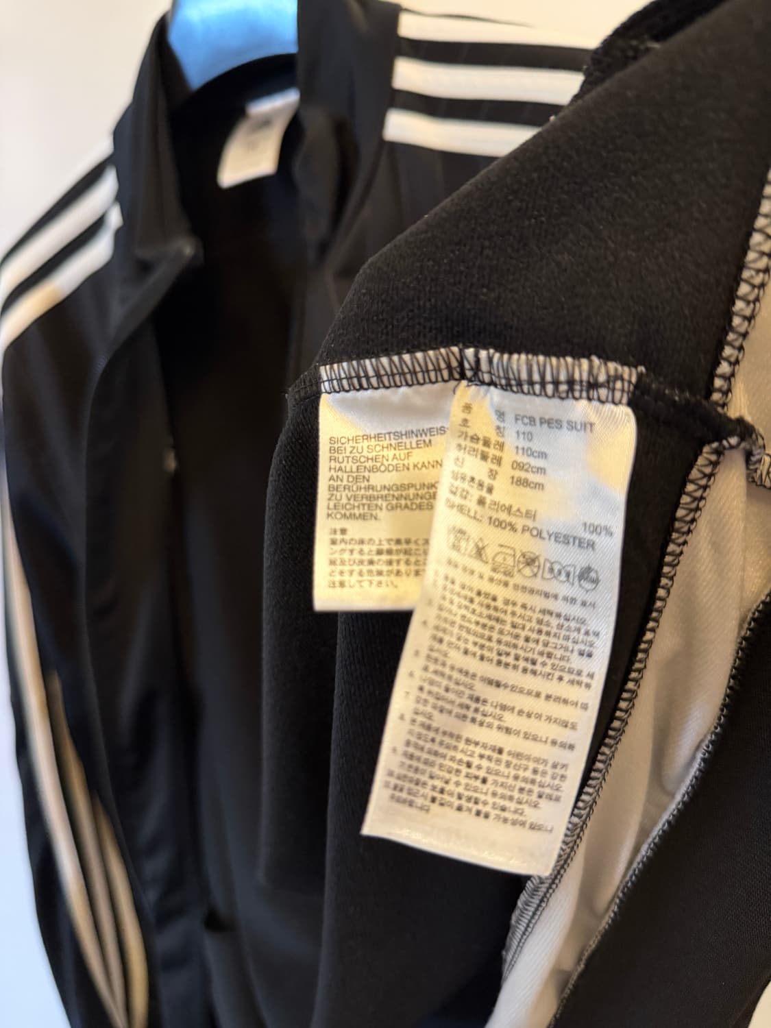 아디다스 바이에른 뮌헨 블랙 저지 상품이미지4