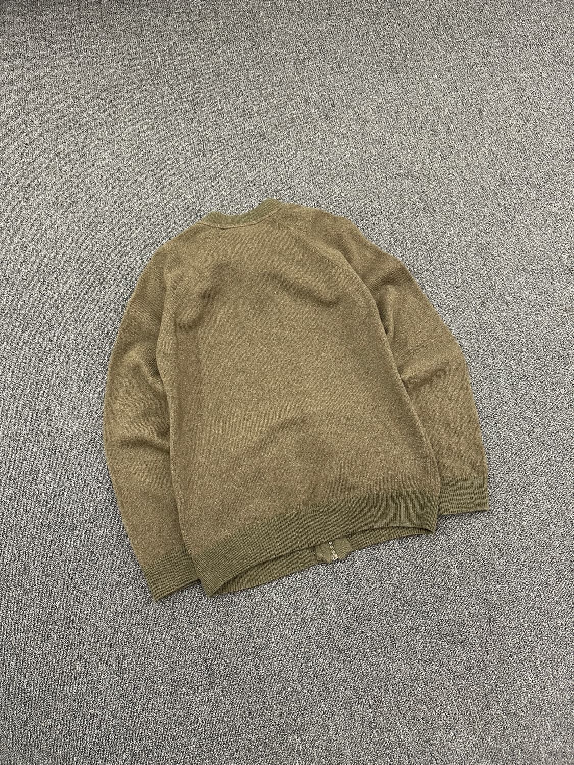 M) 바버 니트 집업 상품이미지3
