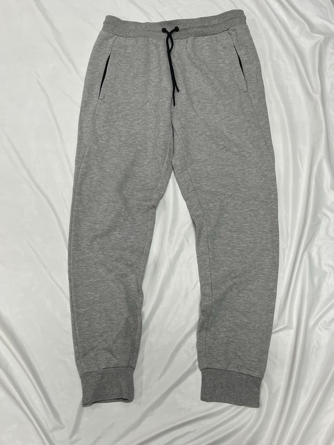 (M) 타미힐피거 스웻 조거 팬츠 그레이 상품이미지1