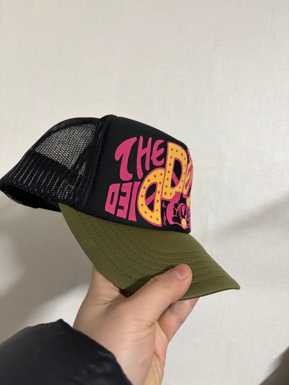 캐피탈 denim died 트러커햇 카키 상품이미지2