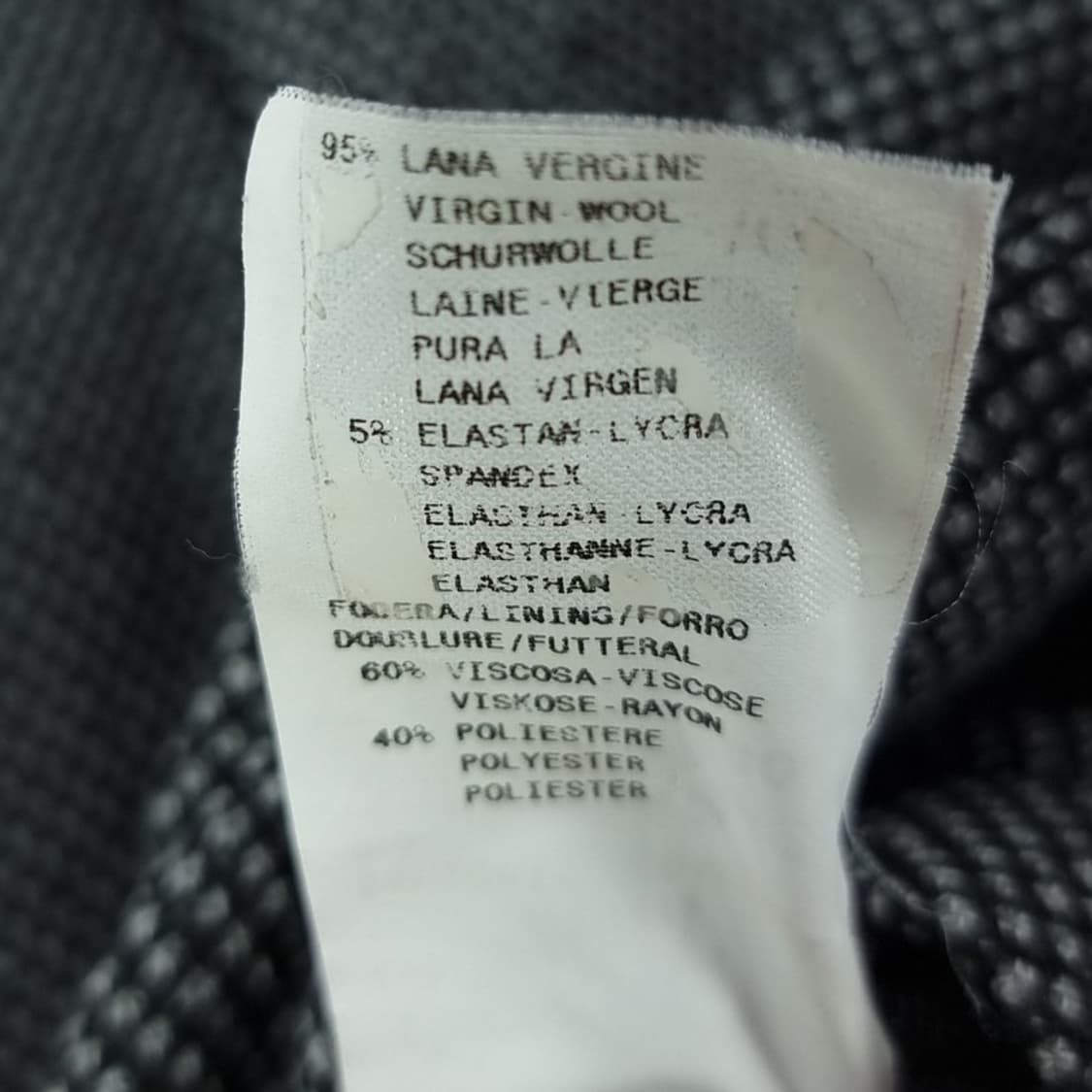 [아르마니 꼴레지오니] 빈티지 모직 자켓 P01619 상품이미지9