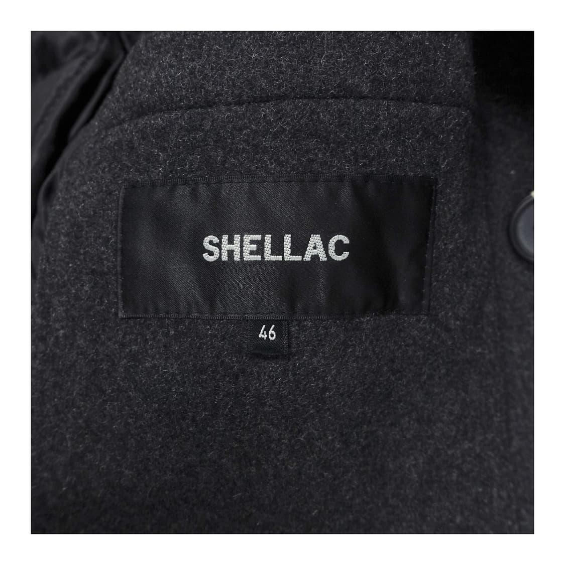 [46] SHELLAC 쉘락 더블버튼 레더 포켓 아티잔 나폴레옹자켓 상품이미지8