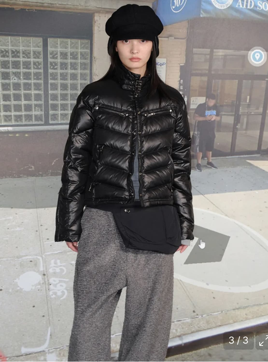 CERRIC 세릭 패딩 BUCKLE SCAR DOWN  상품이미지1