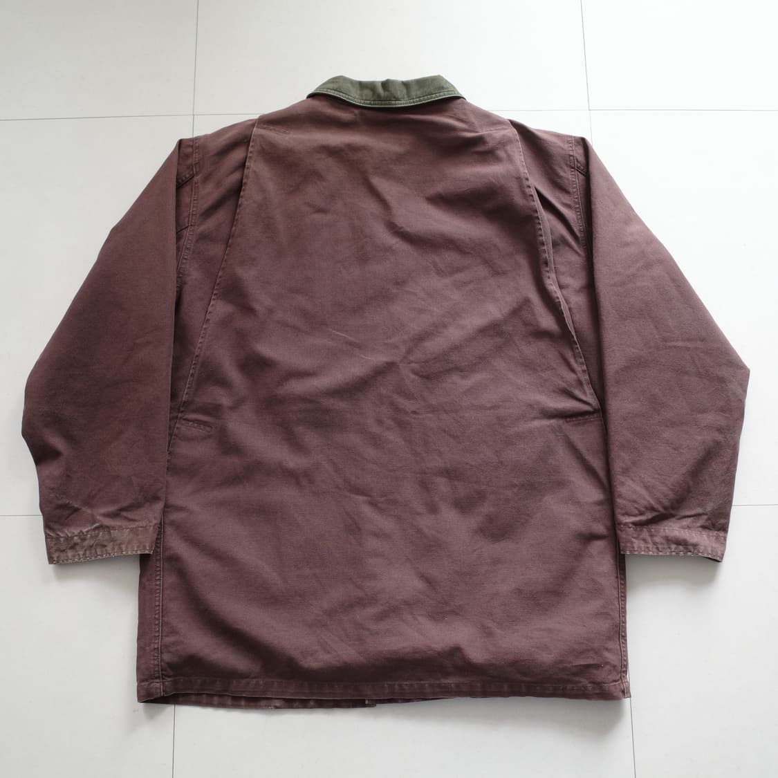 80s 엘엘빈 프리마로프트 헌팅 초어 자켓 브라운 MADE IN USA 상품이미지7