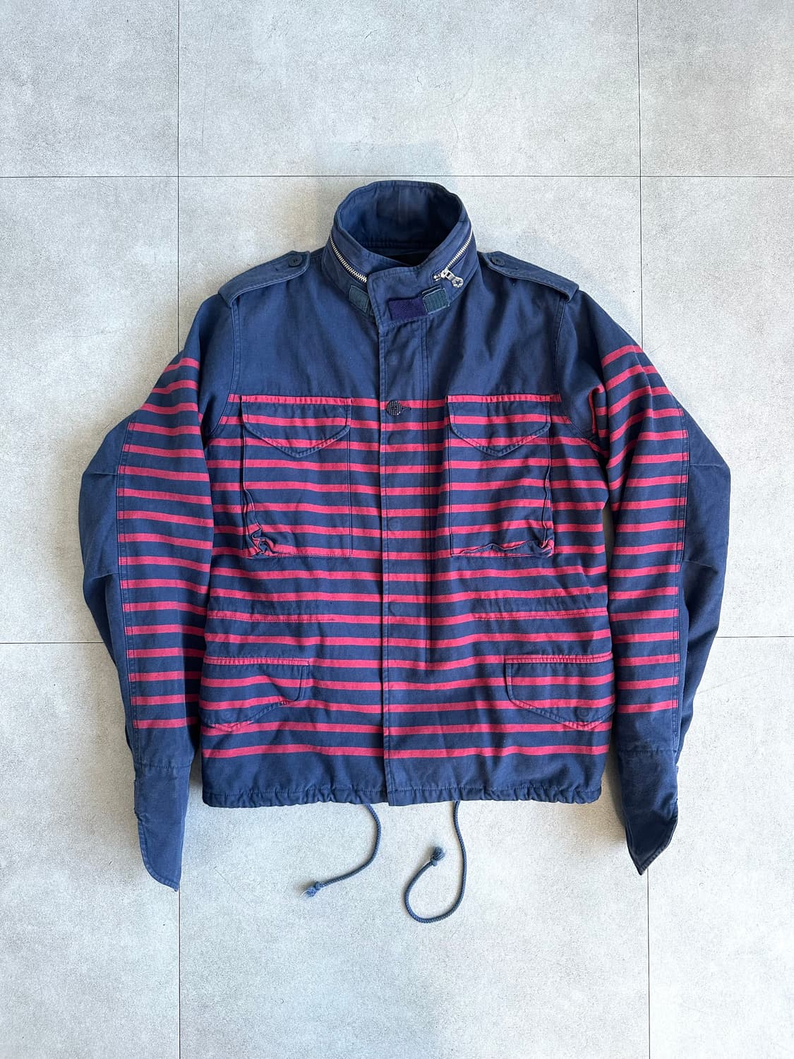 페노메논 닌자 슬리브 스트라이프 자켓 상품이미지4