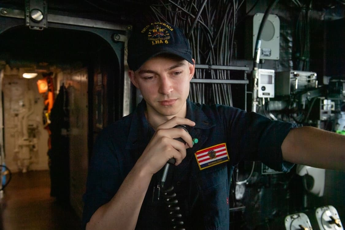 🇺🇸US 해군 모자 USS AMERICA LHA6 상품이미지5