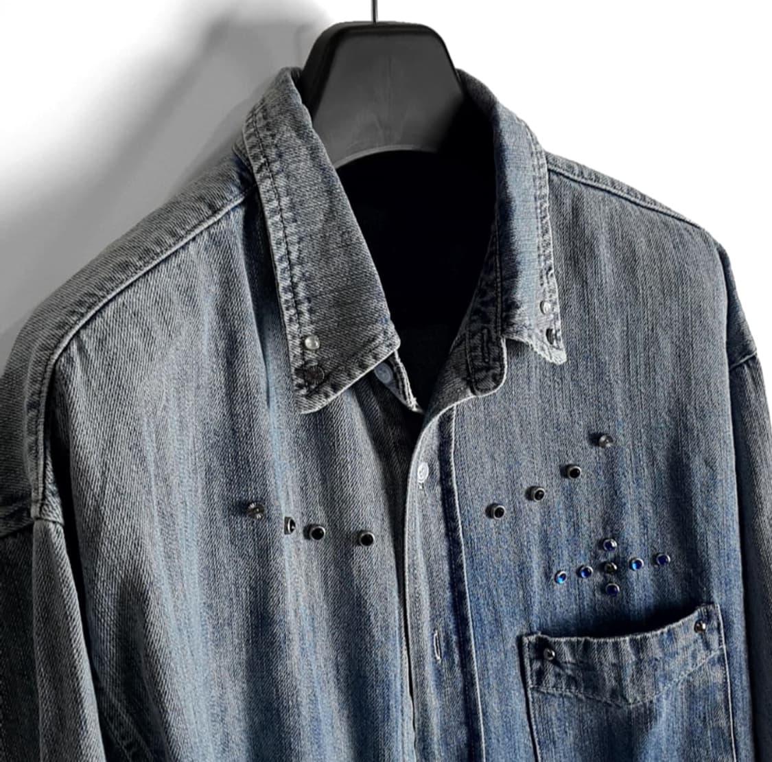 가키하라 웨스턴 워싱 데님셔츠 3회착 특가 상품이미지2