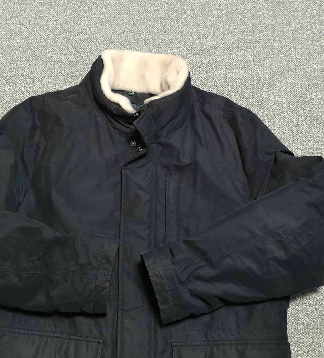 로가디스 남성 구스다운 코트 블랙 100 상품이미지2