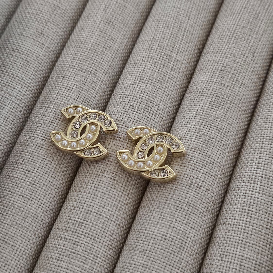925 샤넬 빈티지 업사이클링 귀걸이 상품이미지2