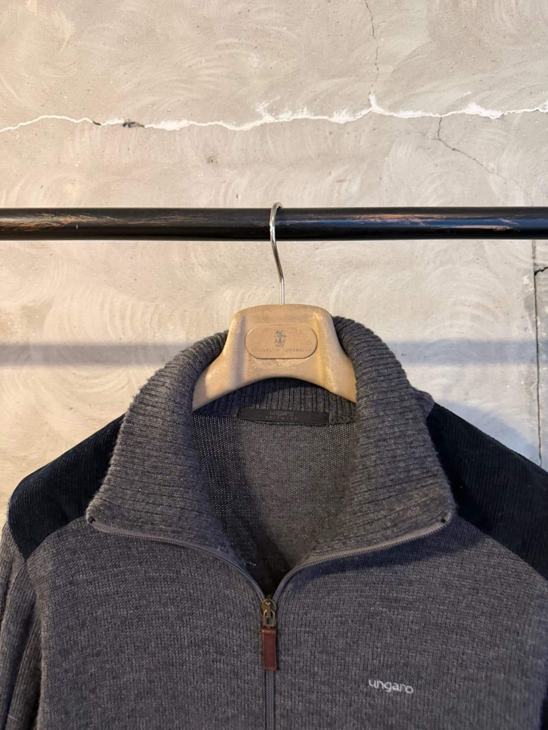 웅가로 짚업 가디건 100 상품이미지3