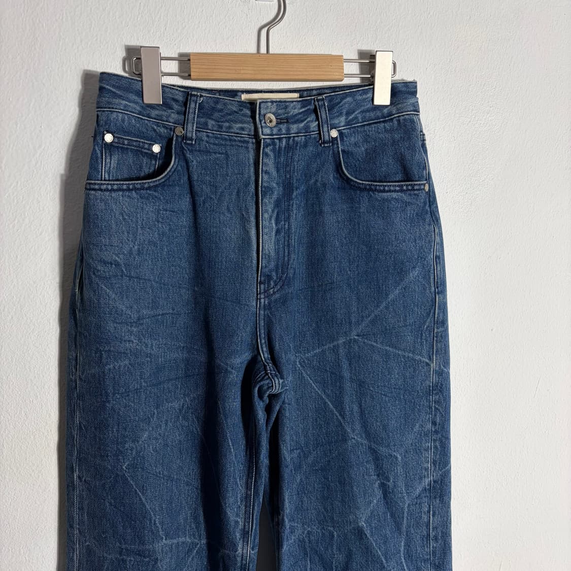 STU 크리즈 데님 팬츠(S) 상품이미지3