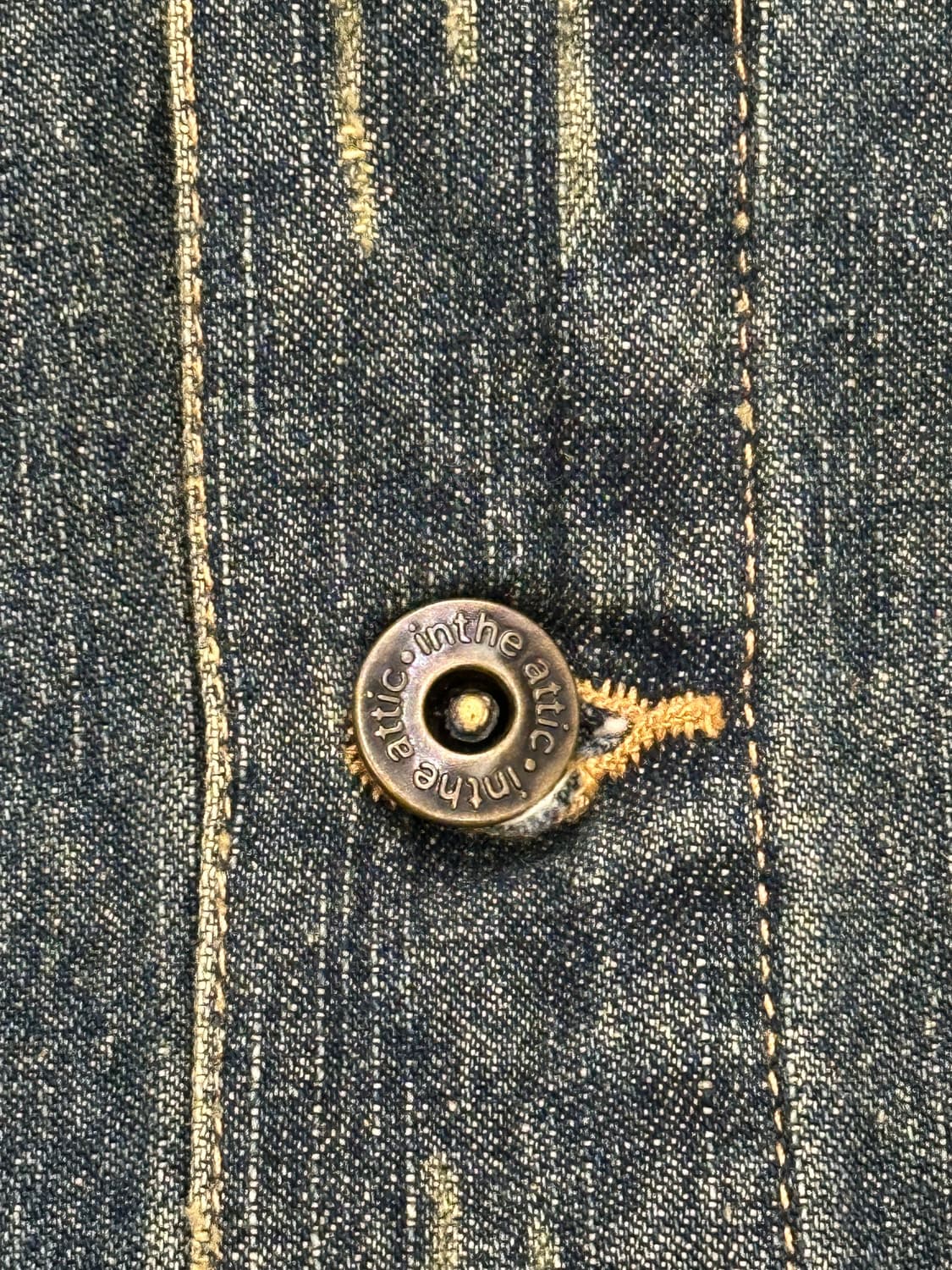 L)IN THE ATTIC 빈티지 유틸리티 포켓 데님 자켓 상품이미지4