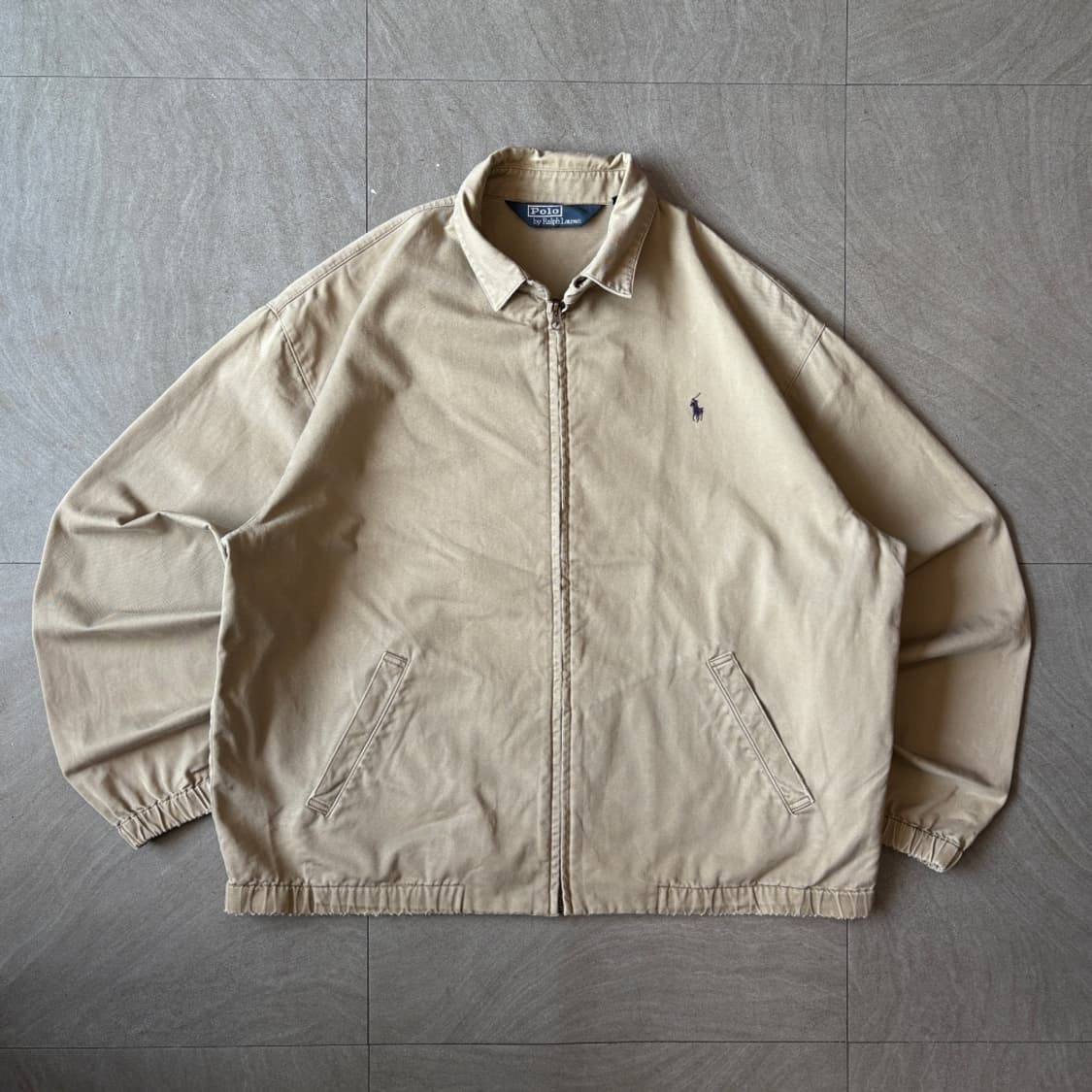 폴로 정품 베이지 스윙톱 자켓 상품이미지1