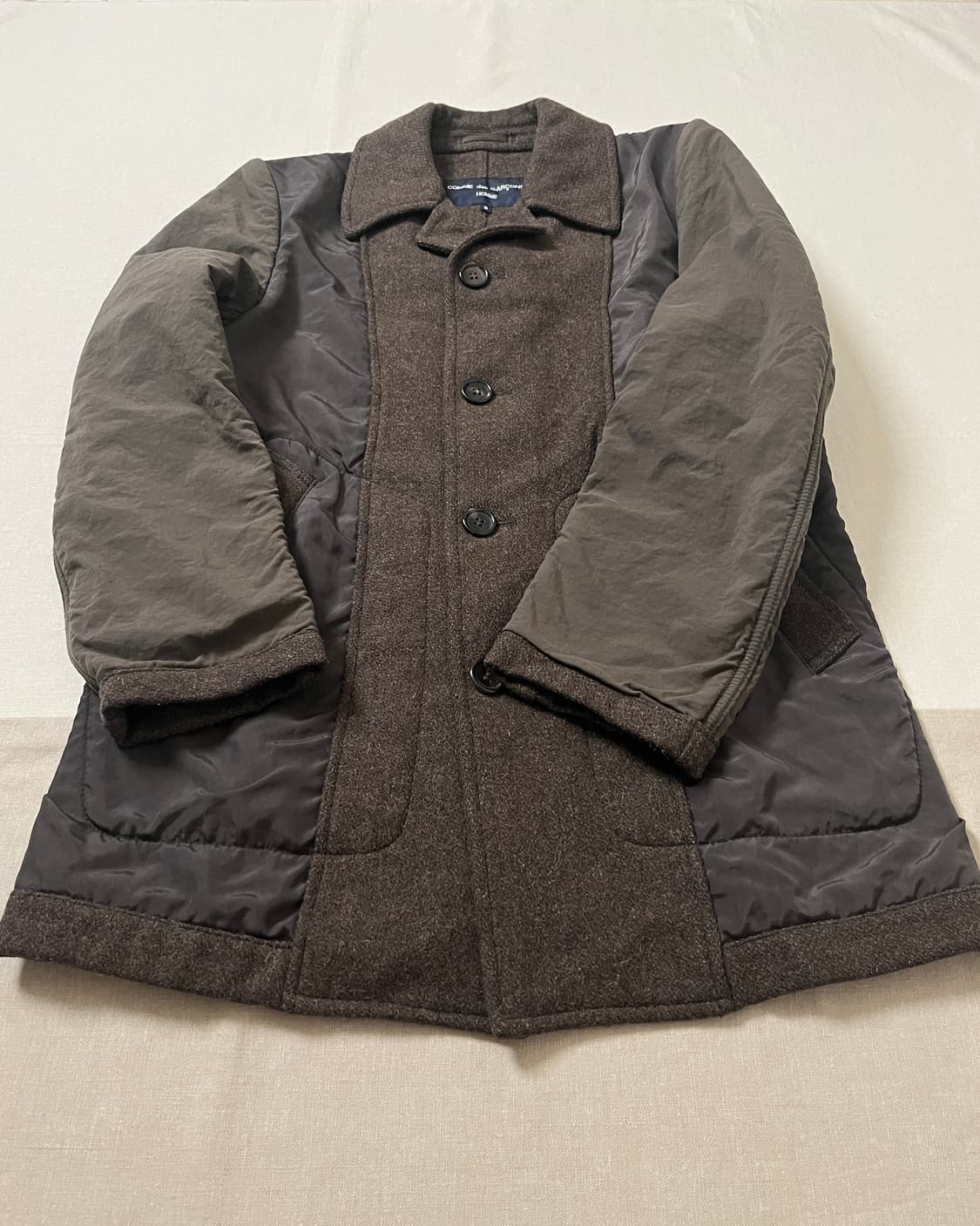 꼼데가르송 옴므 인사이드아웃 코트 comme des garcons  상품이미지4