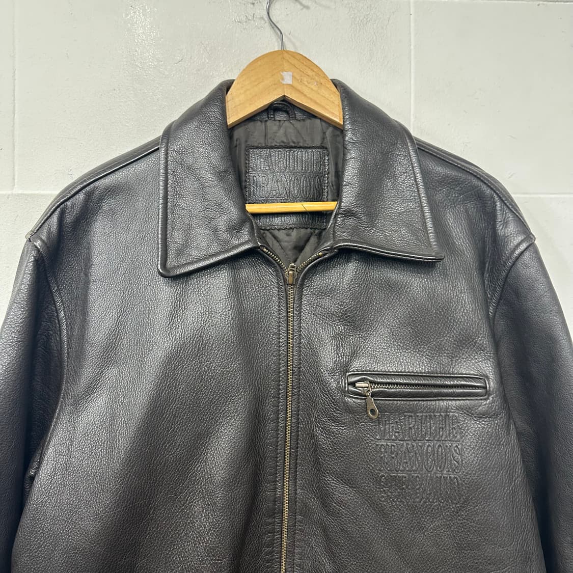 마리떼프랑소와저버 90’s 소가죽 자켓 상품이미지2