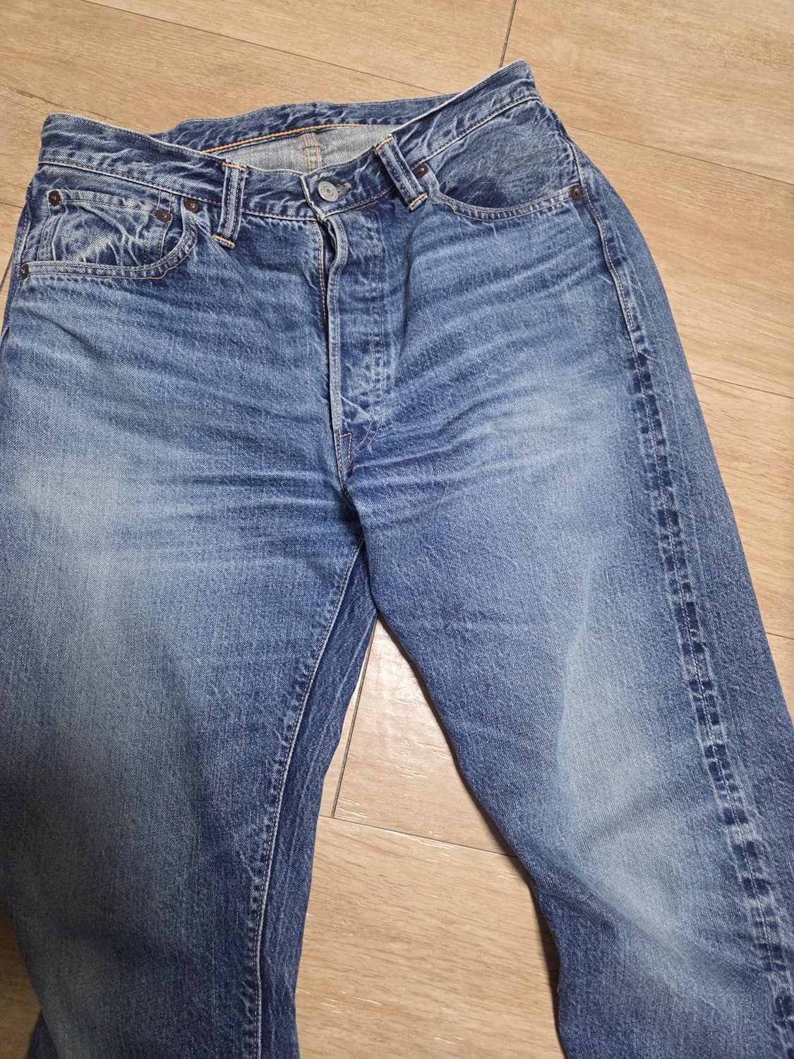 웨어하우스 1001 2nd 라이트 인디고 32사이즈 상품이미지4