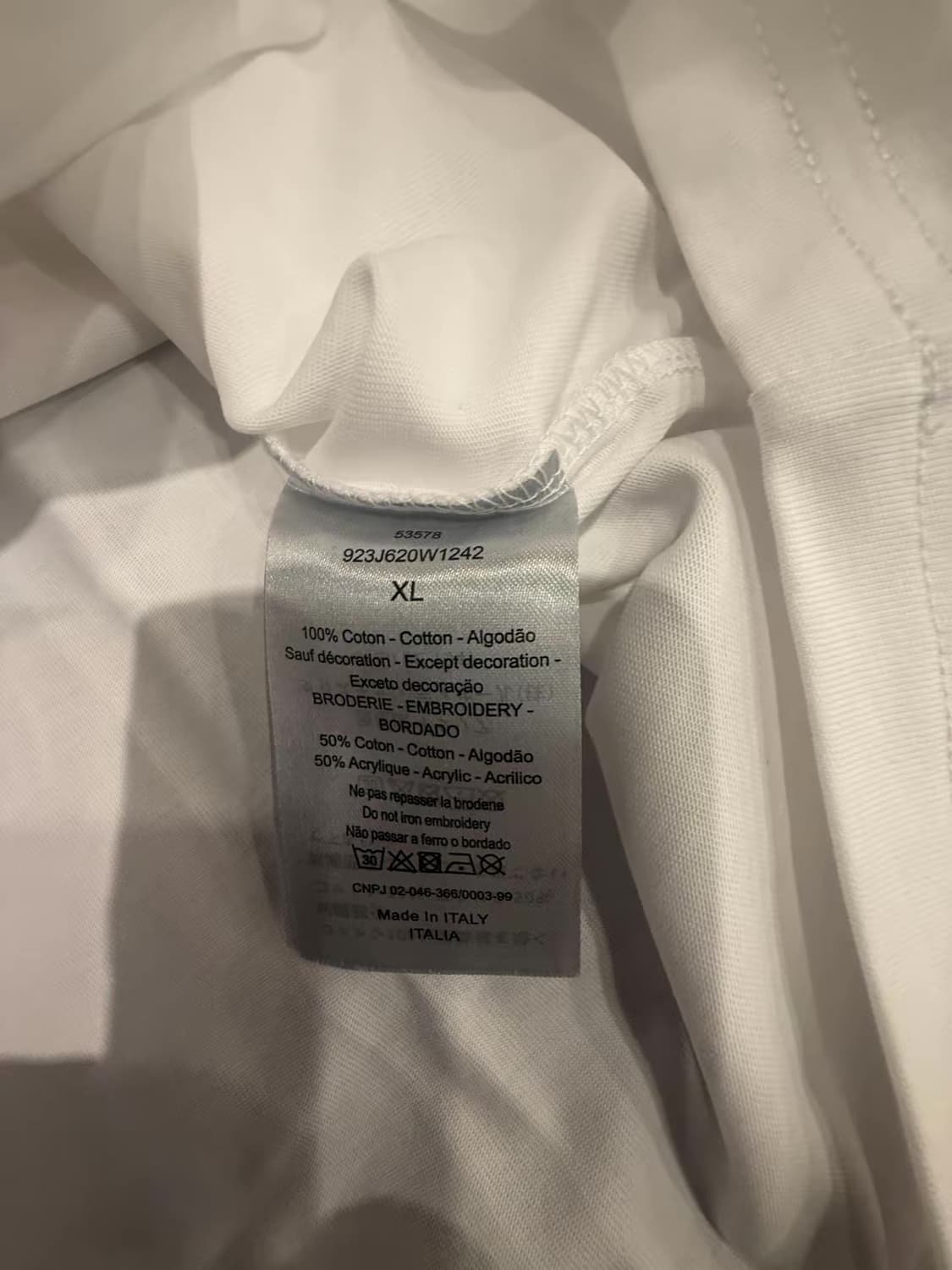 [디;올] 새상품 / 반팔 / 약 105 사이즈 상품이미지4