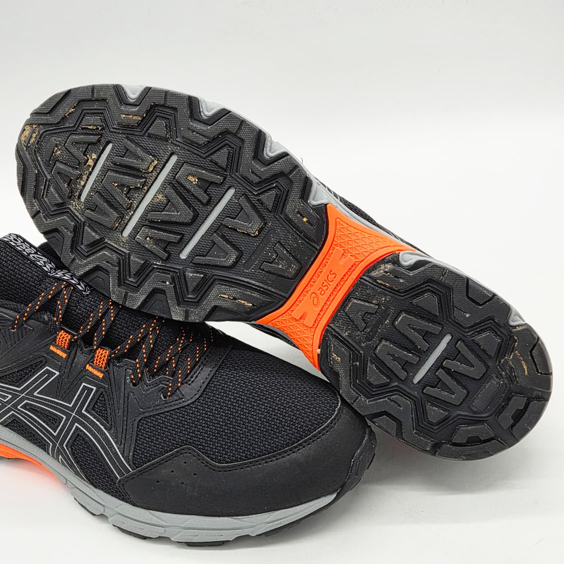 아식스 젤 벤쳐 8 워터프루프 블랙 쇼킹 오렌지 (300) 상품이미지3