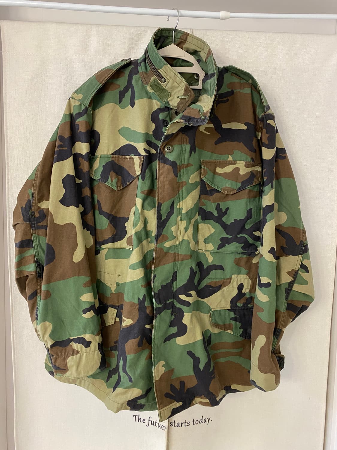 미디움레귤러)미군 우드랜드 야상 상품이미지1