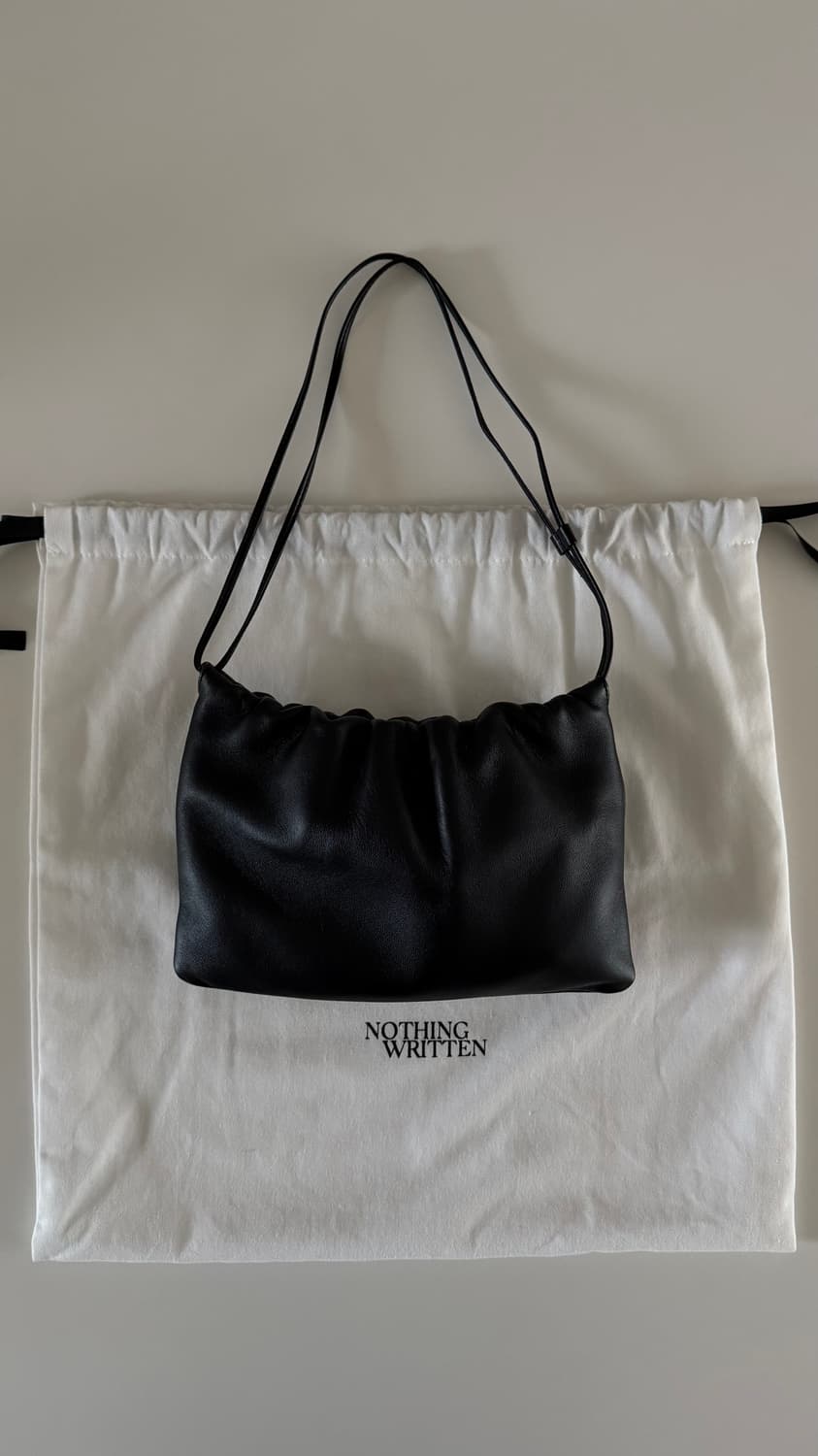 낫띵리튼 넬라 스트랩 백 블랙 상품이미지7