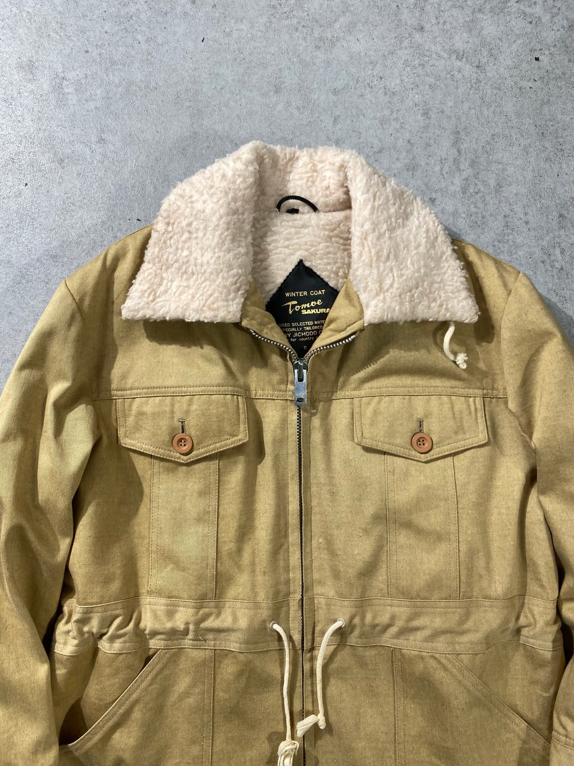 [M] Tomoe Sakura 토모에 사쿠라 재팬 메이드 시어링 윈터코트 상품이미지2